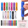 Flacon Pulvérisateur Portable en Aluminium Gravé – Rechargeable 5ml/8ml/10ml